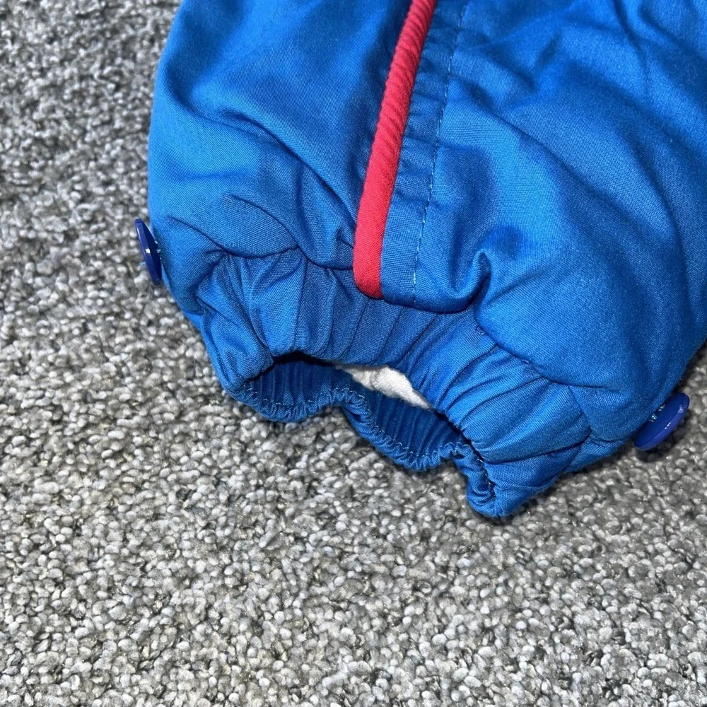 Vintage Osh Kosh Snowsuit. 12 Months Infant. Trucks, color block. 1980's‎
